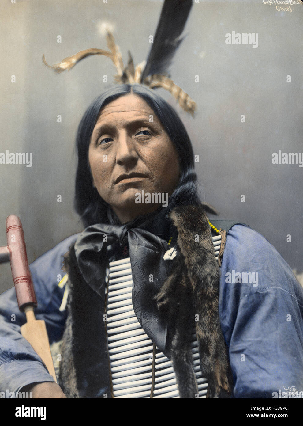 1899 Chief Left Hand Bear Oglala Lakota Sioux – Historic Native American Photo (4x6 Print)
