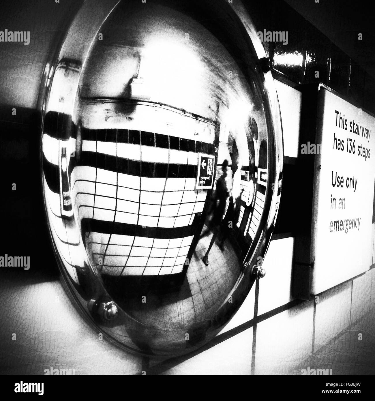 Reflection of sign hi-res stock photography and images - Alamy