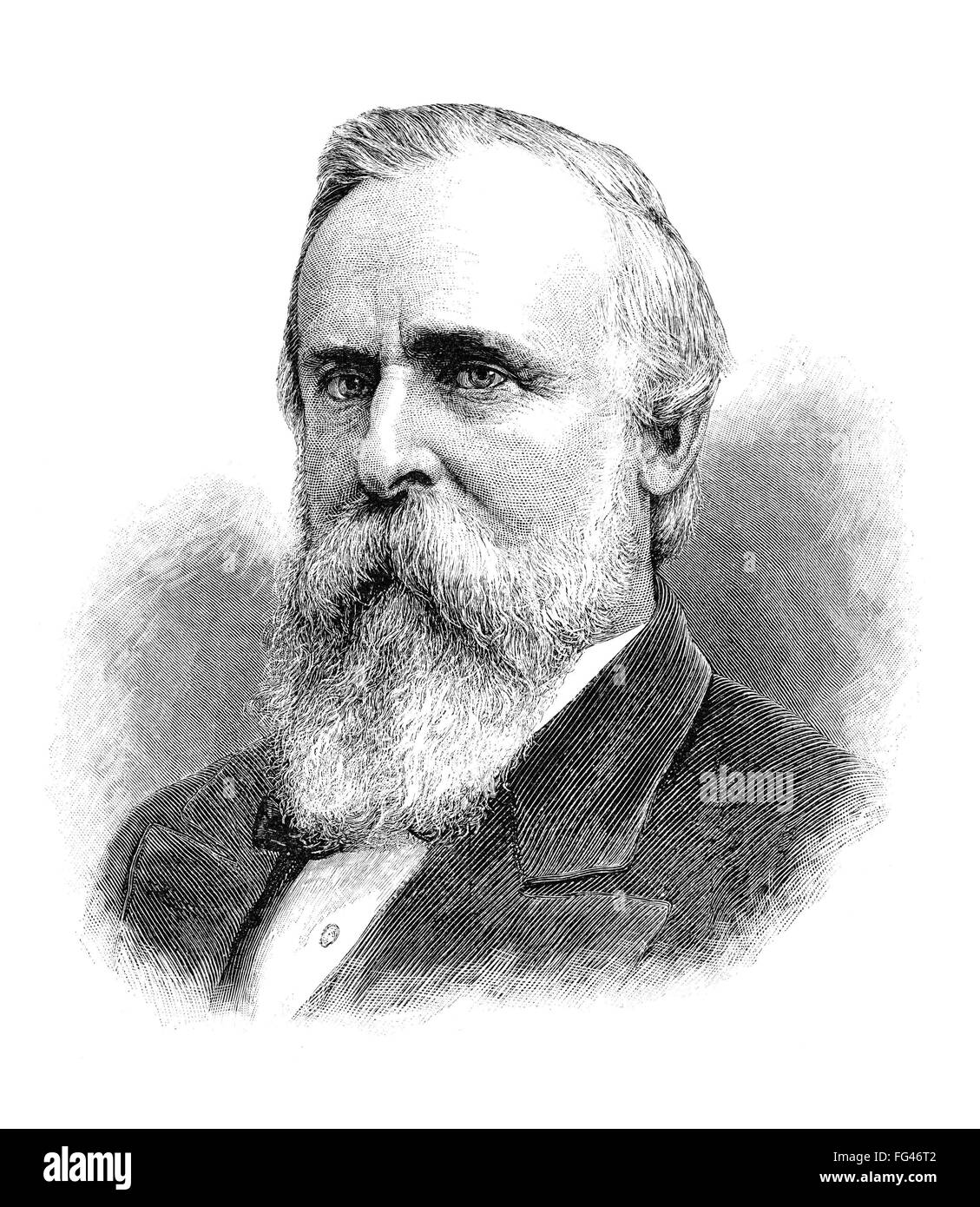 RUTHERFORD B. HAYES /n(1822-1893). 19th President Of The United States ...