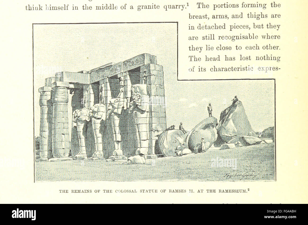 44 of 'The Struggle of the Nations. Egypt, Syria, and Assyria ... Edited by A. H. Sayce. Translated by M. L. McClure. With map Stock Photo