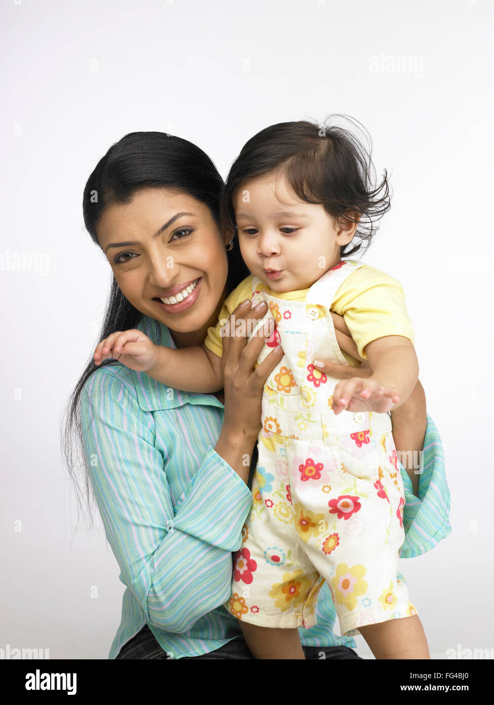 woman baby, mother child, Indian mother with baby girl, MR ...