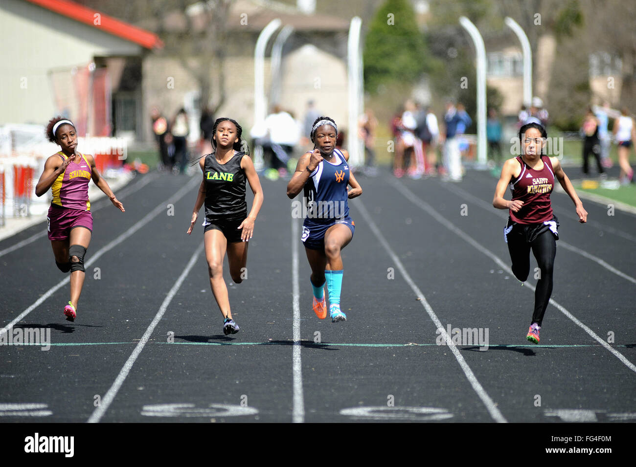 100 meter dash hires stock photography and images Alamy