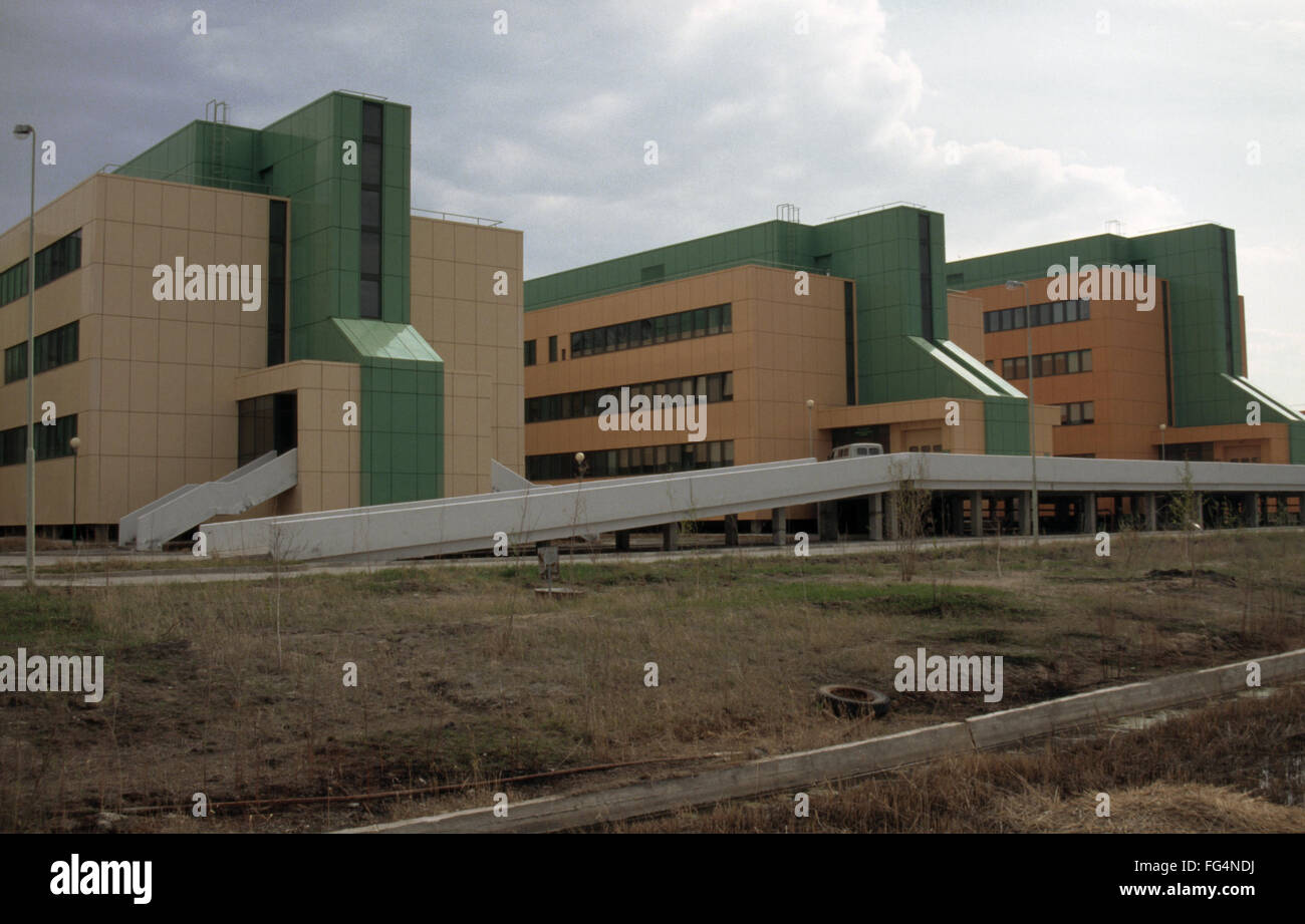 RUSSIA: HOSPITAL, 2002. /nYakutsk Medical Center in Yakutsk, Russia. Photograph by William Craft Brumfield, 2002. Stock Photo
