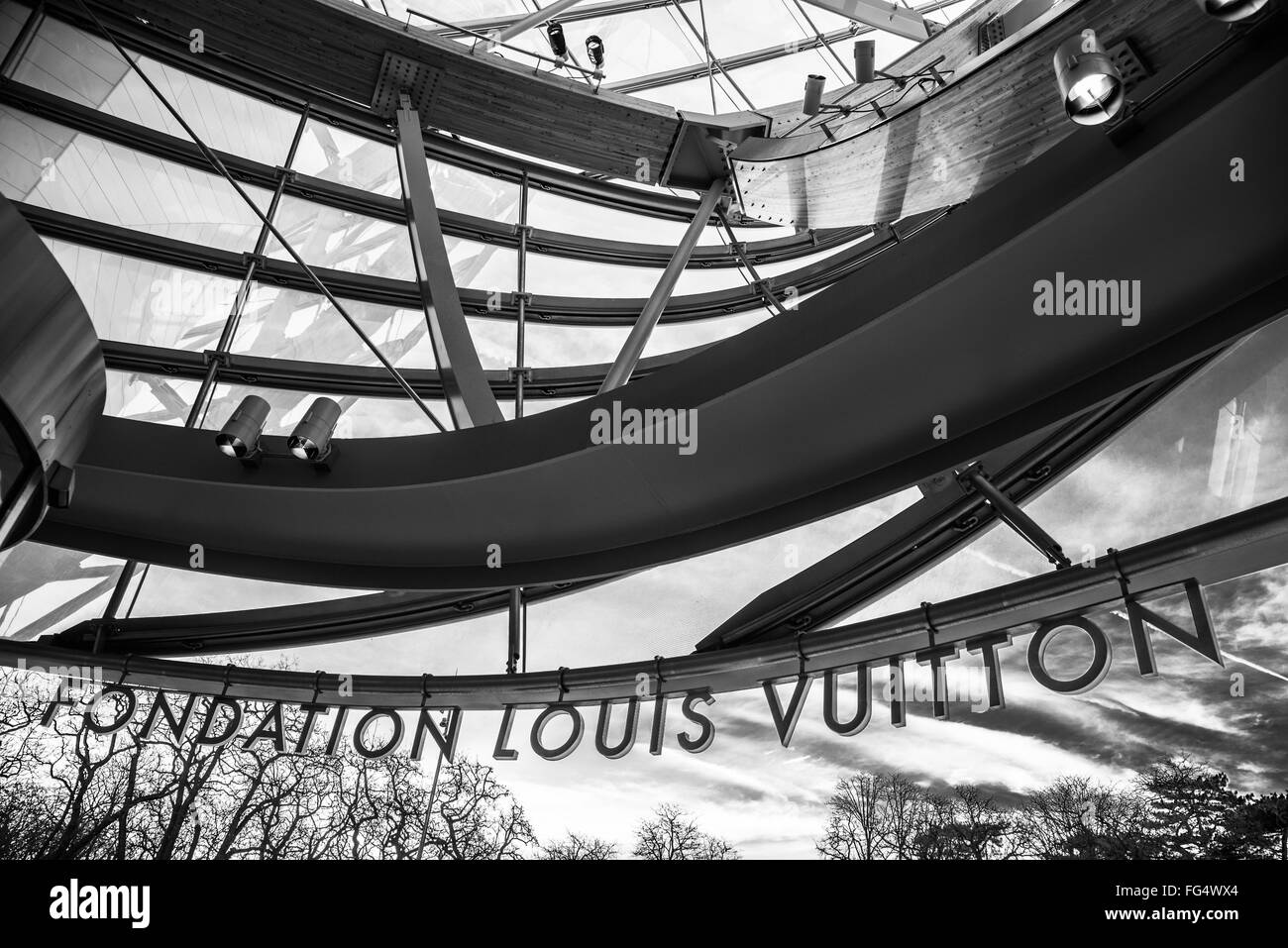 Louis Vuitton Foundation, private museum … – License image