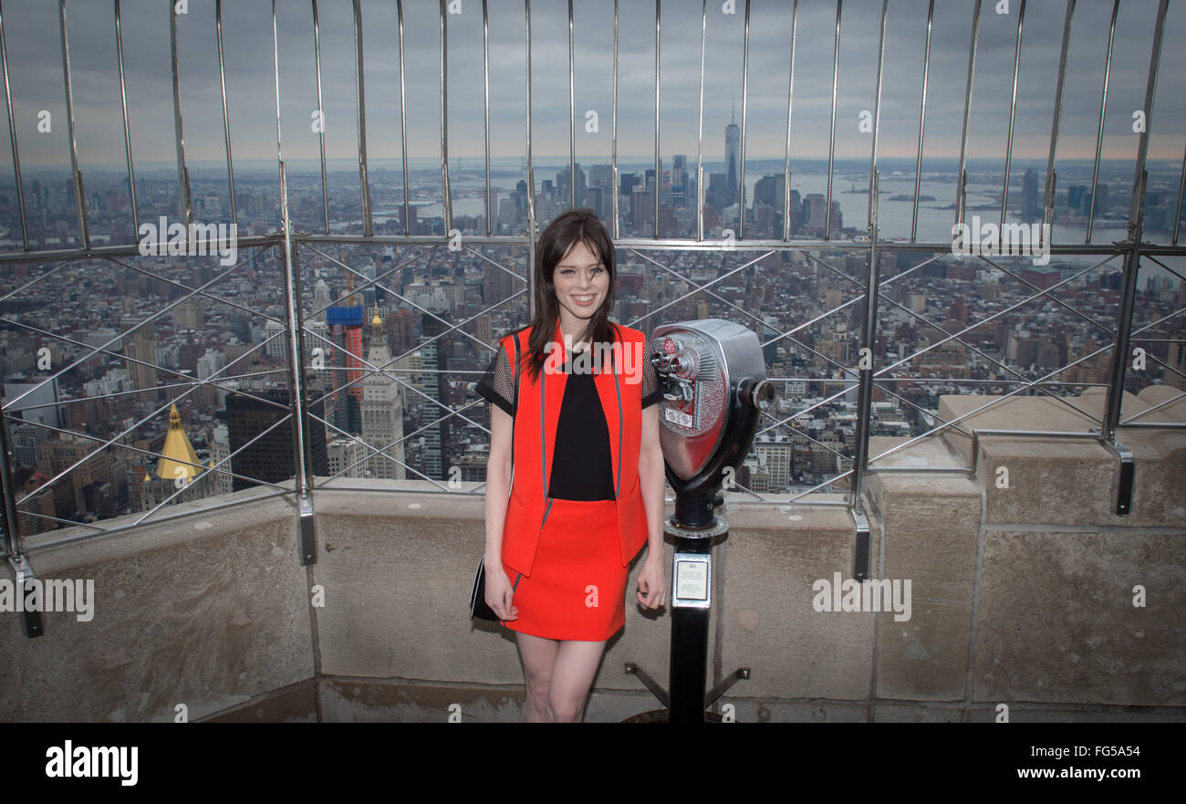 New York, NY, USA. 17th Feb, 2016. COCO ROCHA, model, designer and ...
