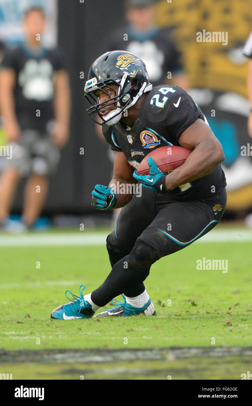 Jacksonville, FL, USA. 9th Dec, 2012. Jacksonville Jaguars fullback Montell Owens (24) during an NFL game against the New York Jets at EverBank Field on Dec 9, 2012 in Jacksonville, Florida. The Jets won 17-10.ZUMA Press/Scott A. Miller. © Scott A. Miller/ZUMA Wire/Alamy Live News Stock Photo