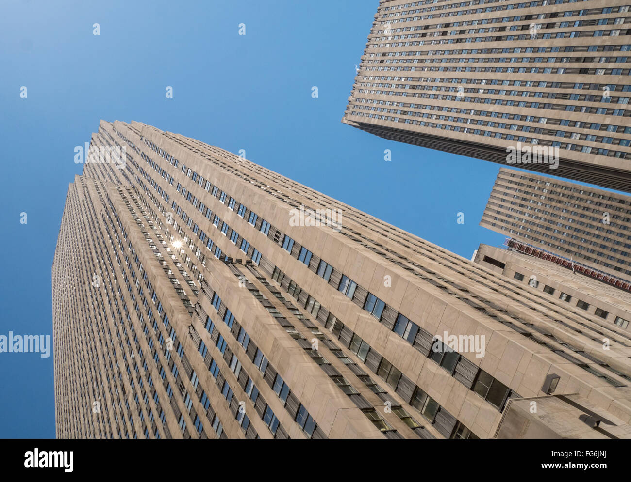 Rockefeller Center Building Stock Photo Alamy