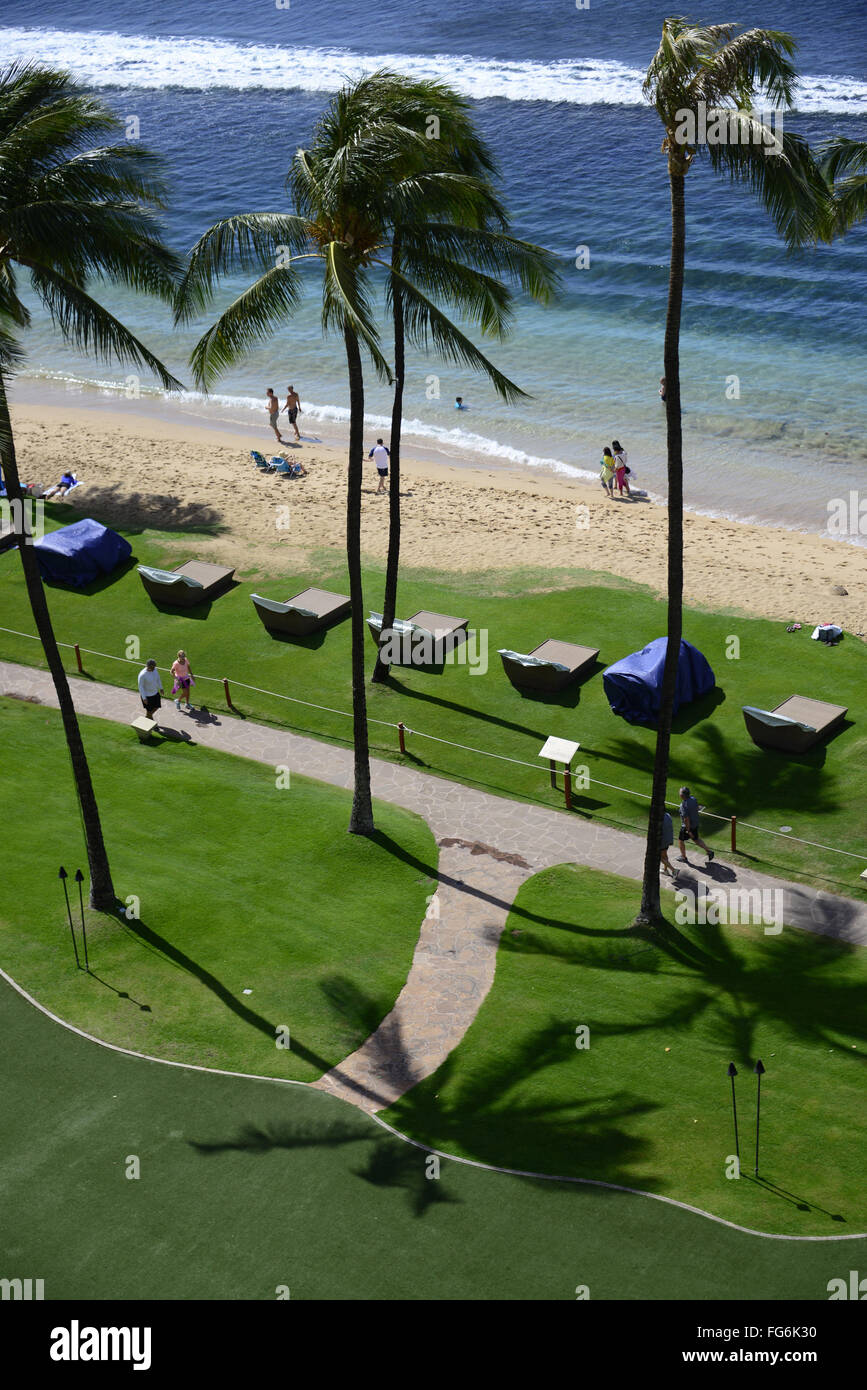 Ka’anapali beach walk hi-res stock photography and images - Alamy