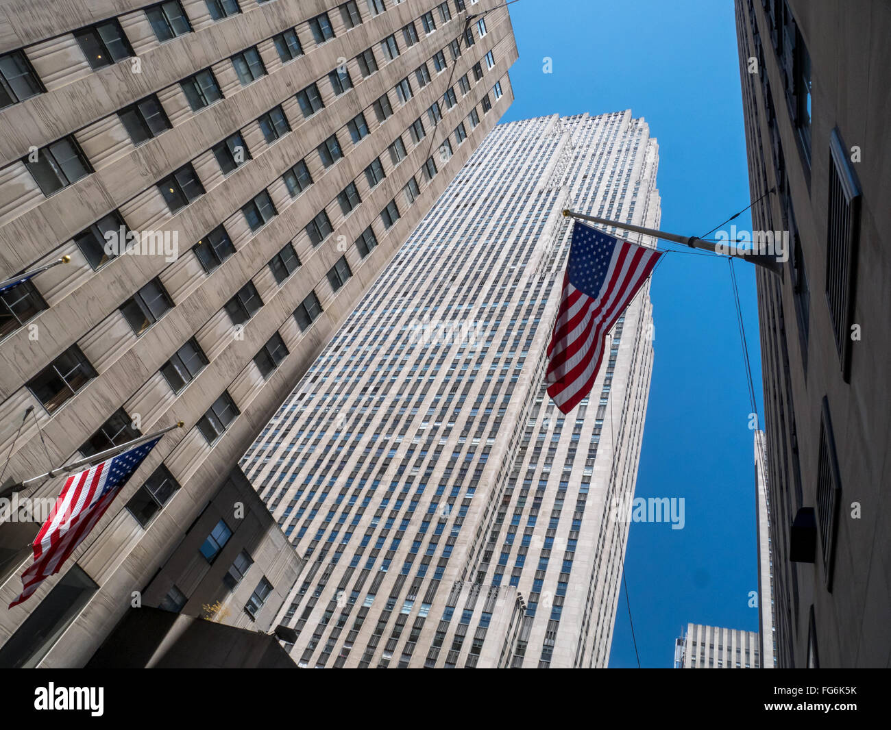 Rockefeller Center Building Stock Photo Alamy