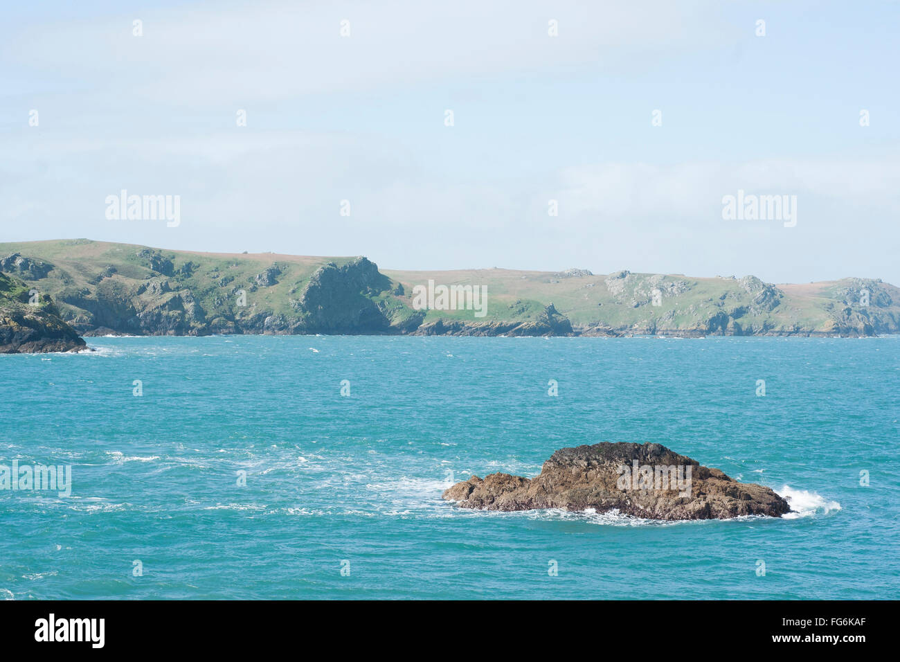 Martin's Haven in South Wales Stock Photo - Alamy