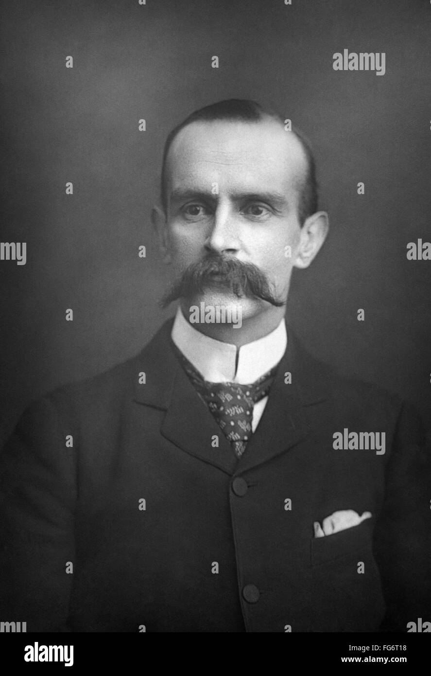 FREDERICK LUGARD (1858-1945). /nBritish soldier, administrator, colonial governor and writer. Photograph by W. & D. Downey, c1894 Stock Photo