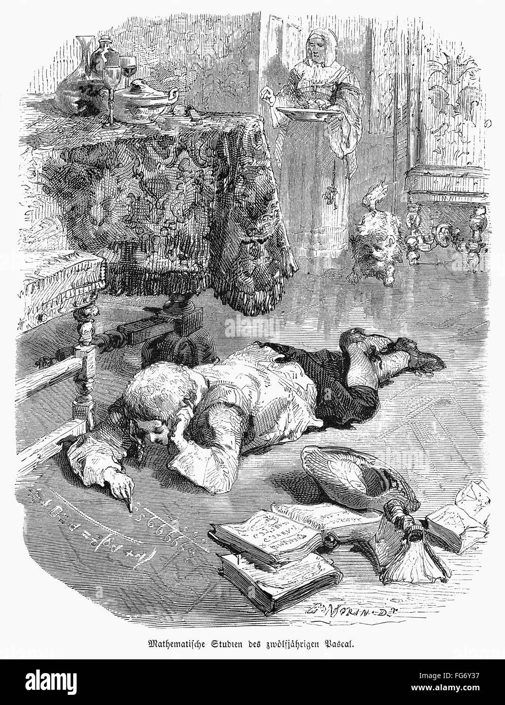 BLAISE PASCAL (1623-1662). /nFrench scientist and philosopher. Pascal ...