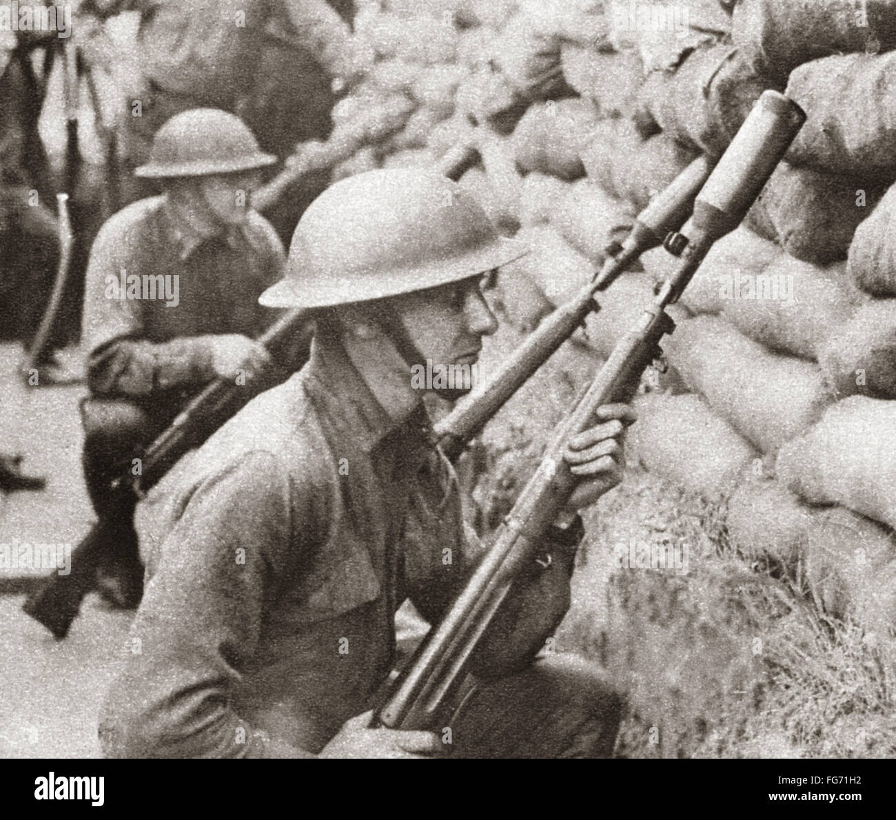 Оружие солдат первой мировой войны