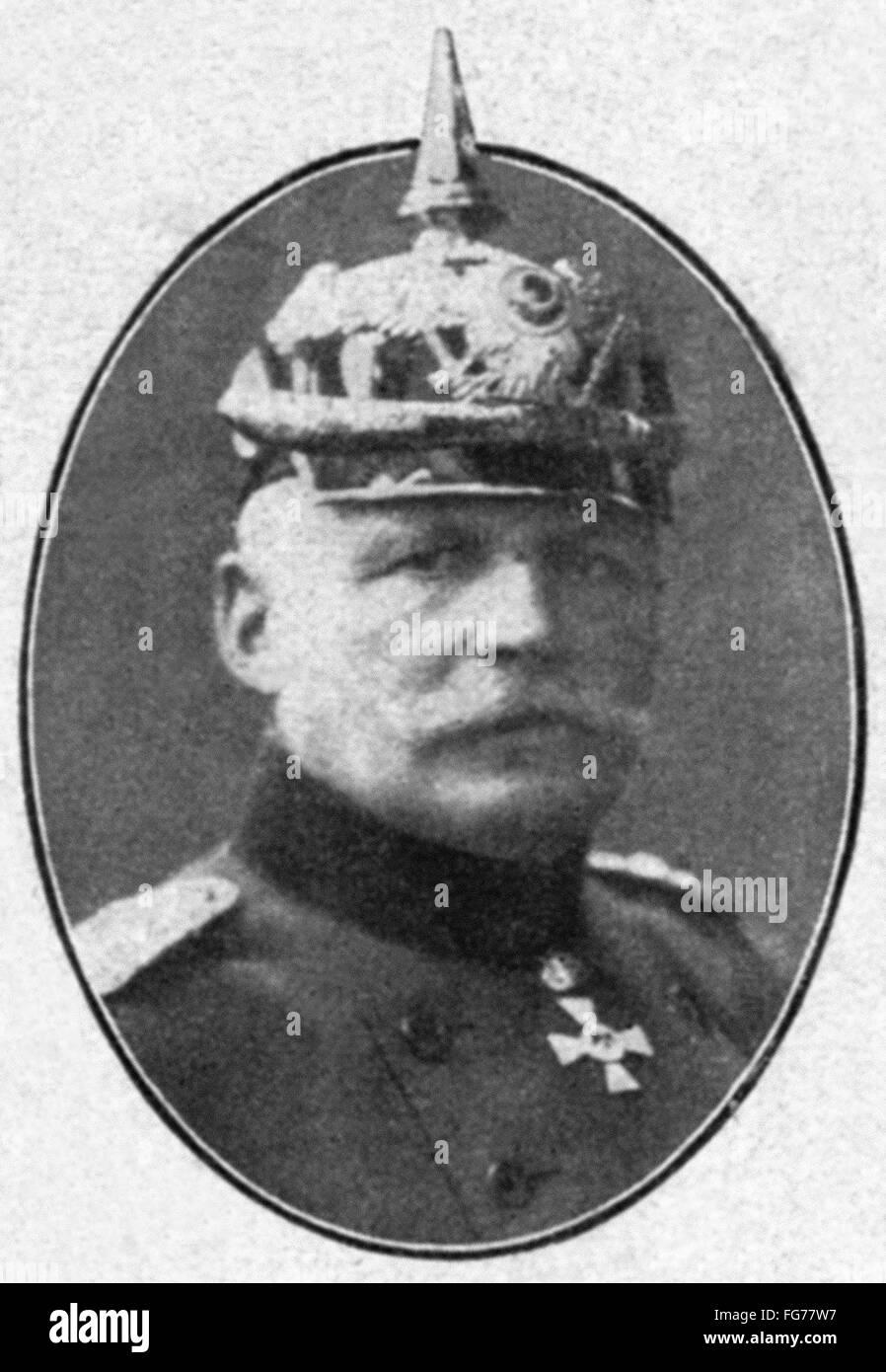 EWALD VON LOCHOW /n(18551942). Prussian officer and General of