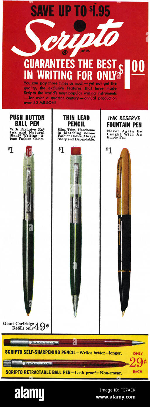 Pens and pencils on sale for advertising