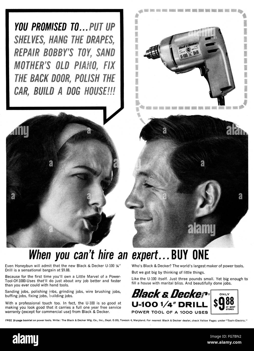 Black decker drill hires stock photography and images Alamy