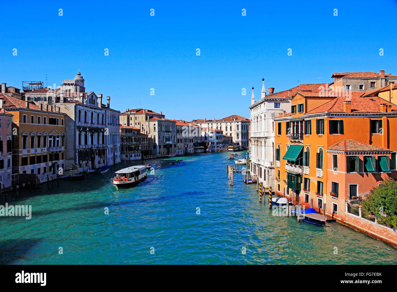 geography / travel, Italy, Venice, Canal Grande, view from the
