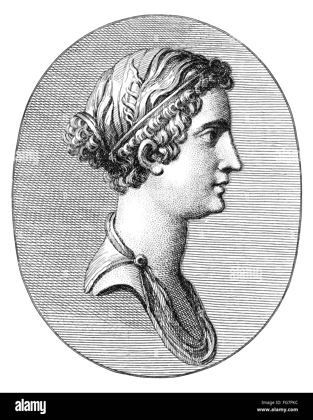 JULIA (39 B.C. 14 A.D.). /nDaughter of Augustus and 2nd wife of