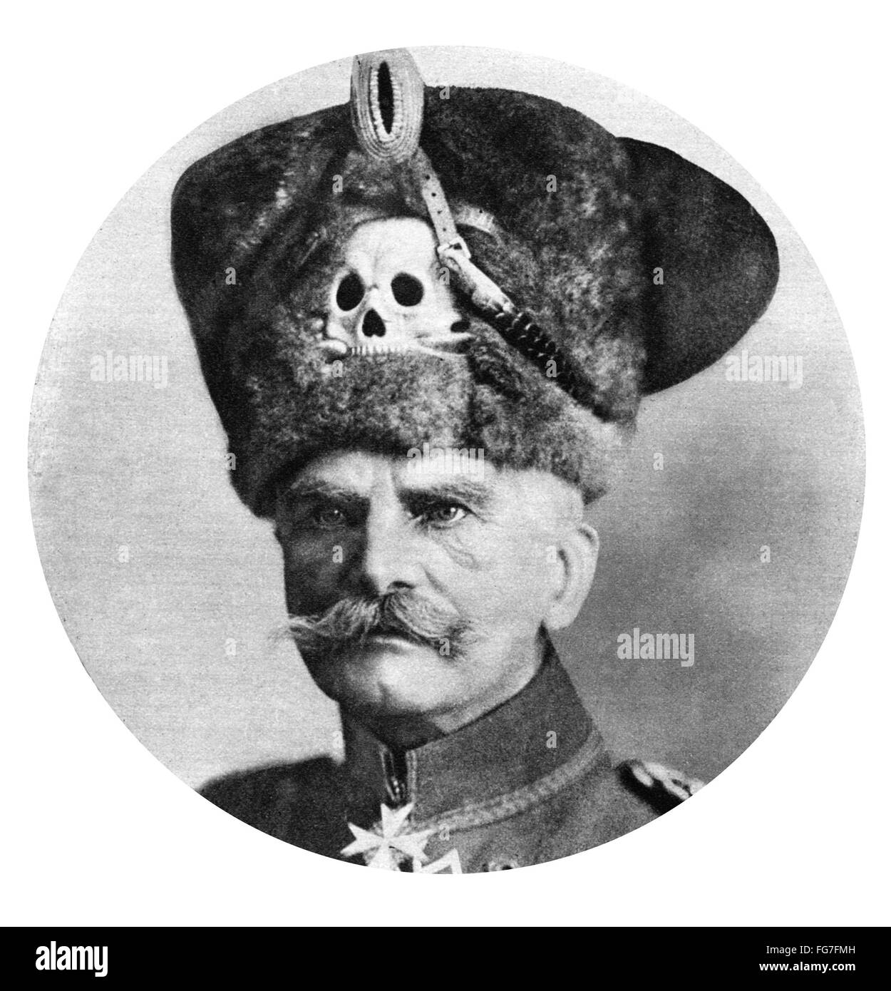 AUGUST VON MACKENSEN /n(1849-1945). German cavalry officer. Photographed during World War I. Stock Photo