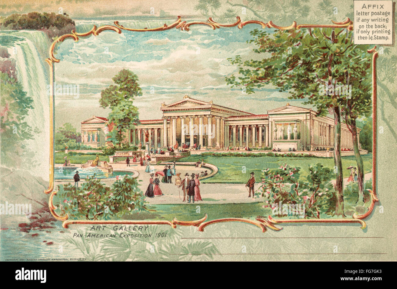 PANAMERICAN EXPOSITION. /nThe Art Gallery Building at the PanAmerican