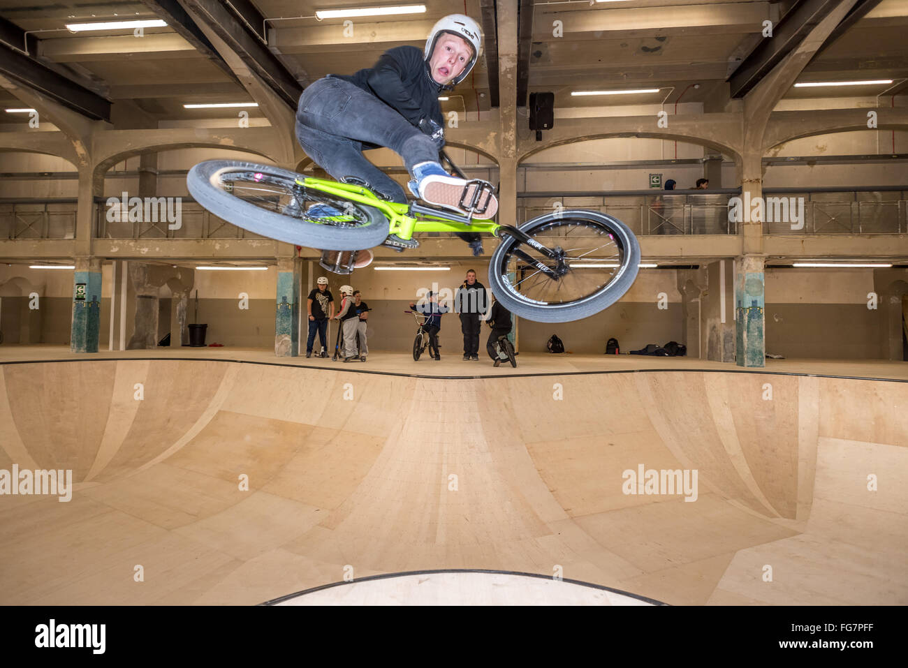 The source bmx and skateboard park hi-res stock photography and images -  Alamy