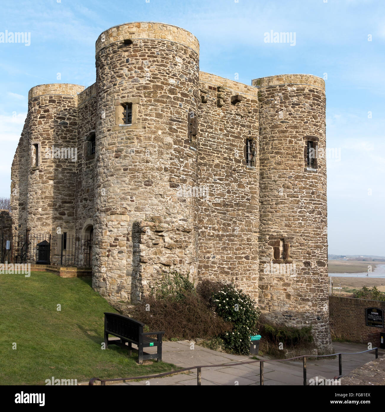 View of the Castle in Rye East Sussex Stock Photo - Alamy