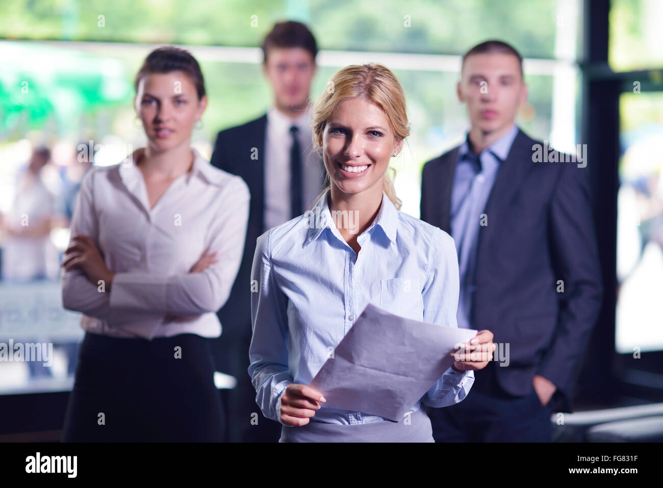 Business People business people in a meeting at office Stock Photo - Alamy