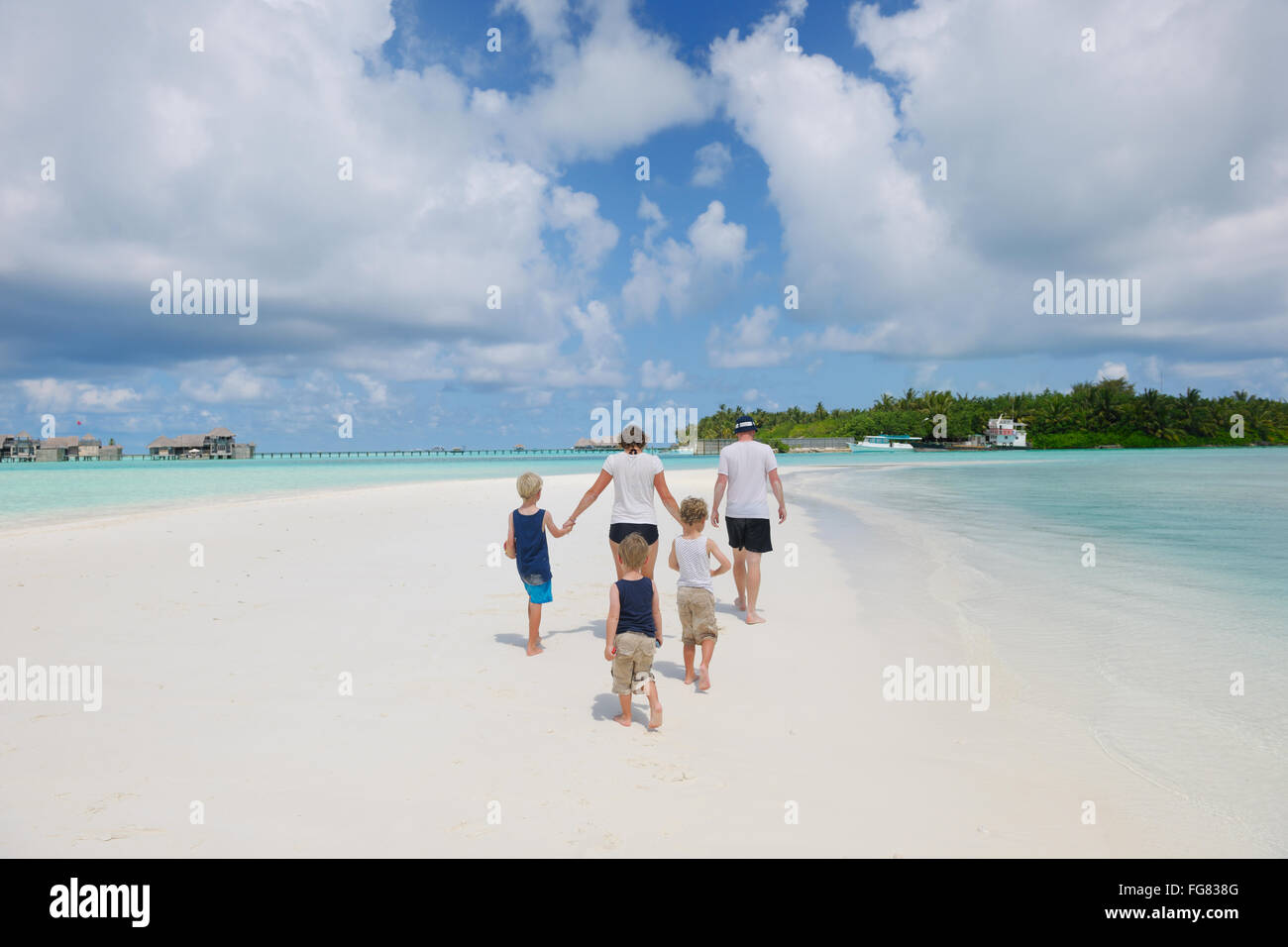 happy family on vacation Stock Photo - Alamy
