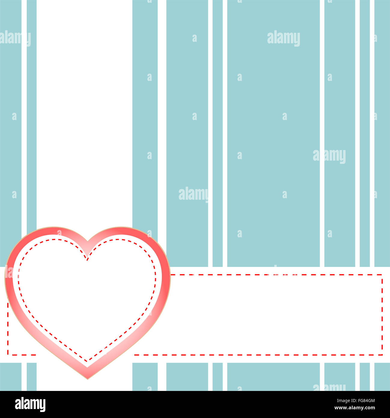 Heart from paper Valentines day card background Stock Photo - Alamy