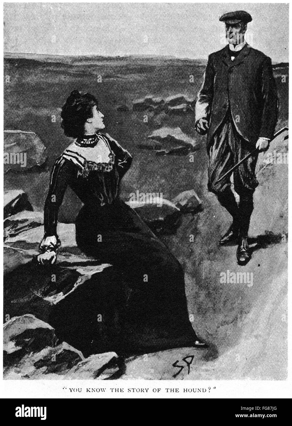 HOUND OF THE BASKERVILLES. /n'