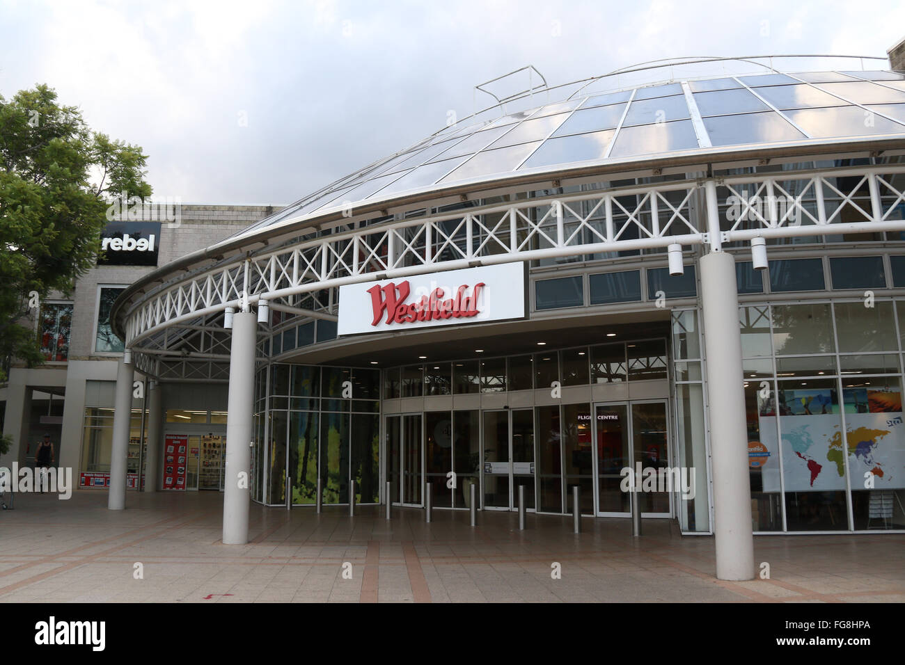 Westfield Penrith Plaza in Penrith, western Sydney, Australia Stock