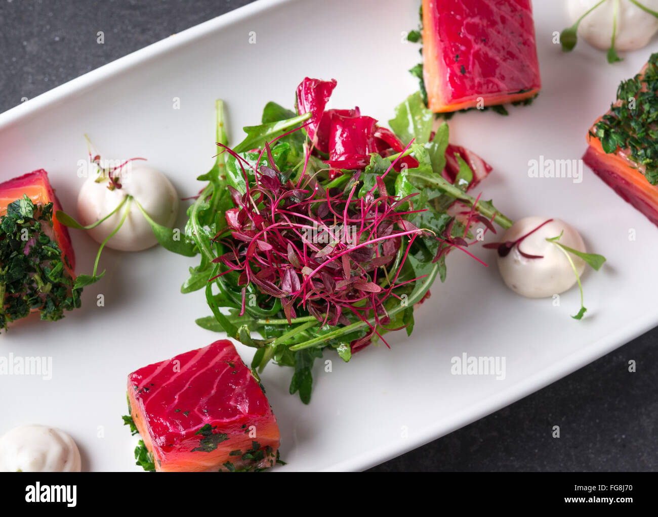 Cuisine starters Stock Photo