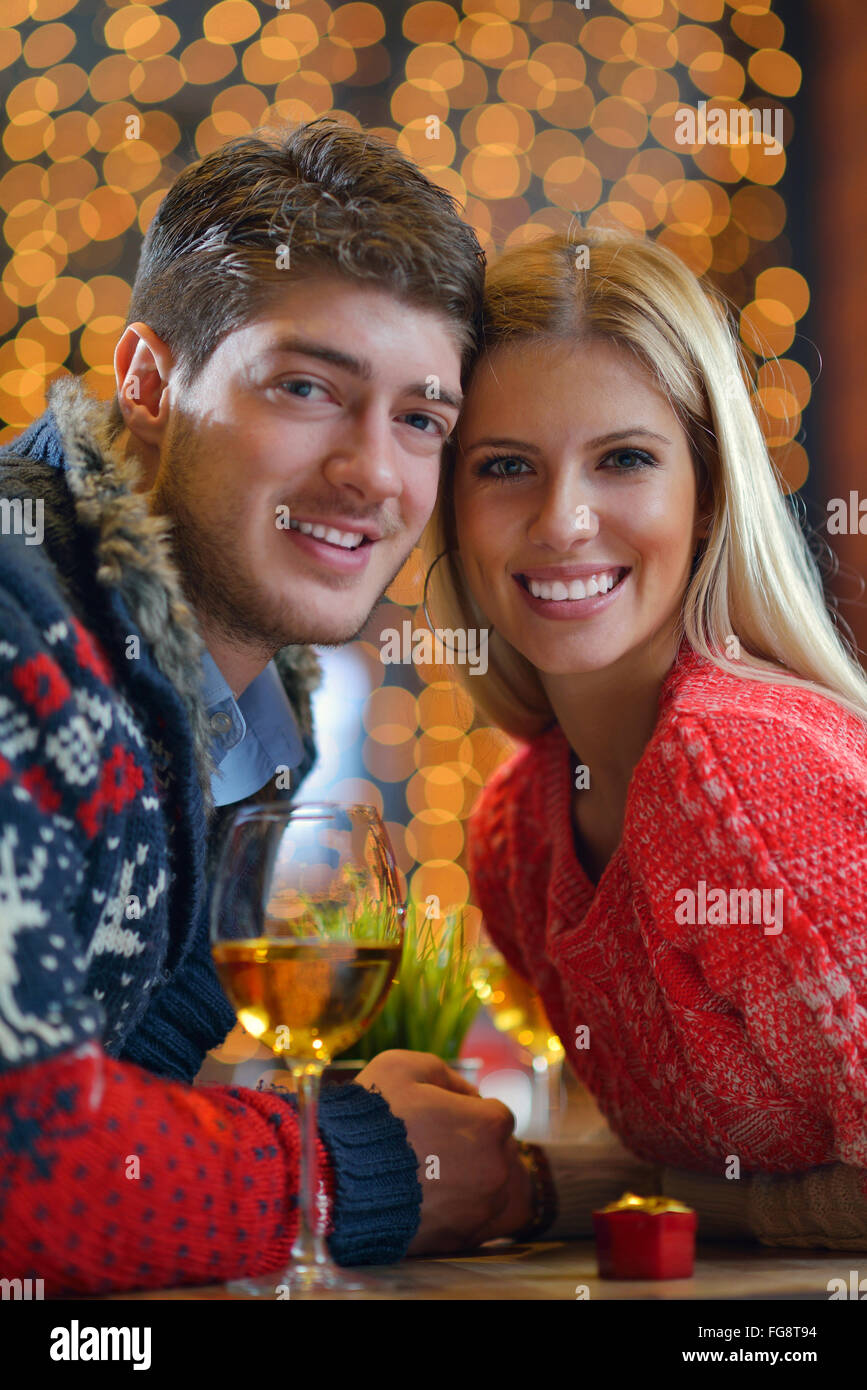 romantic evening date Stock Photo Alamy