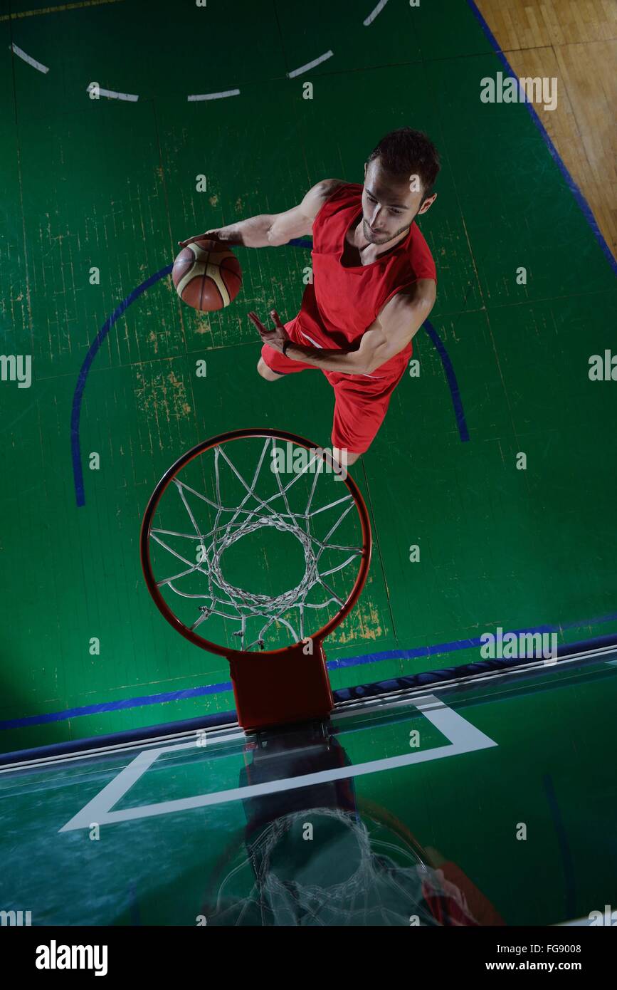 basketball player in action Stock Photo Alamy