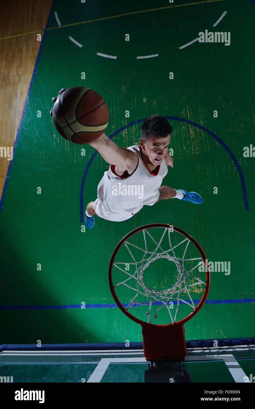 basketball player in action Stock Photo Alamy