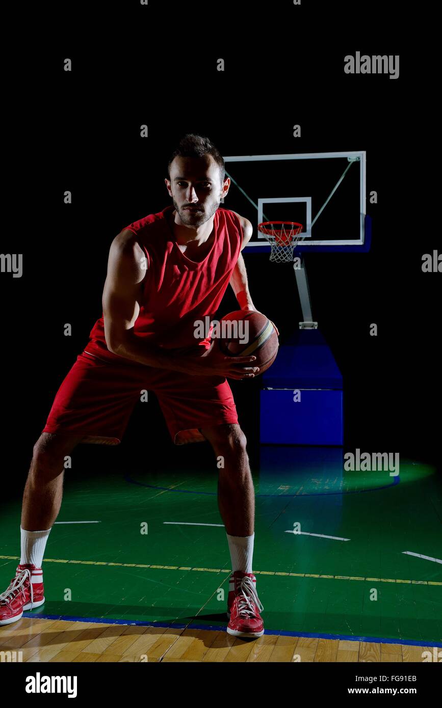 basketball player in action Stock Photo Alamy