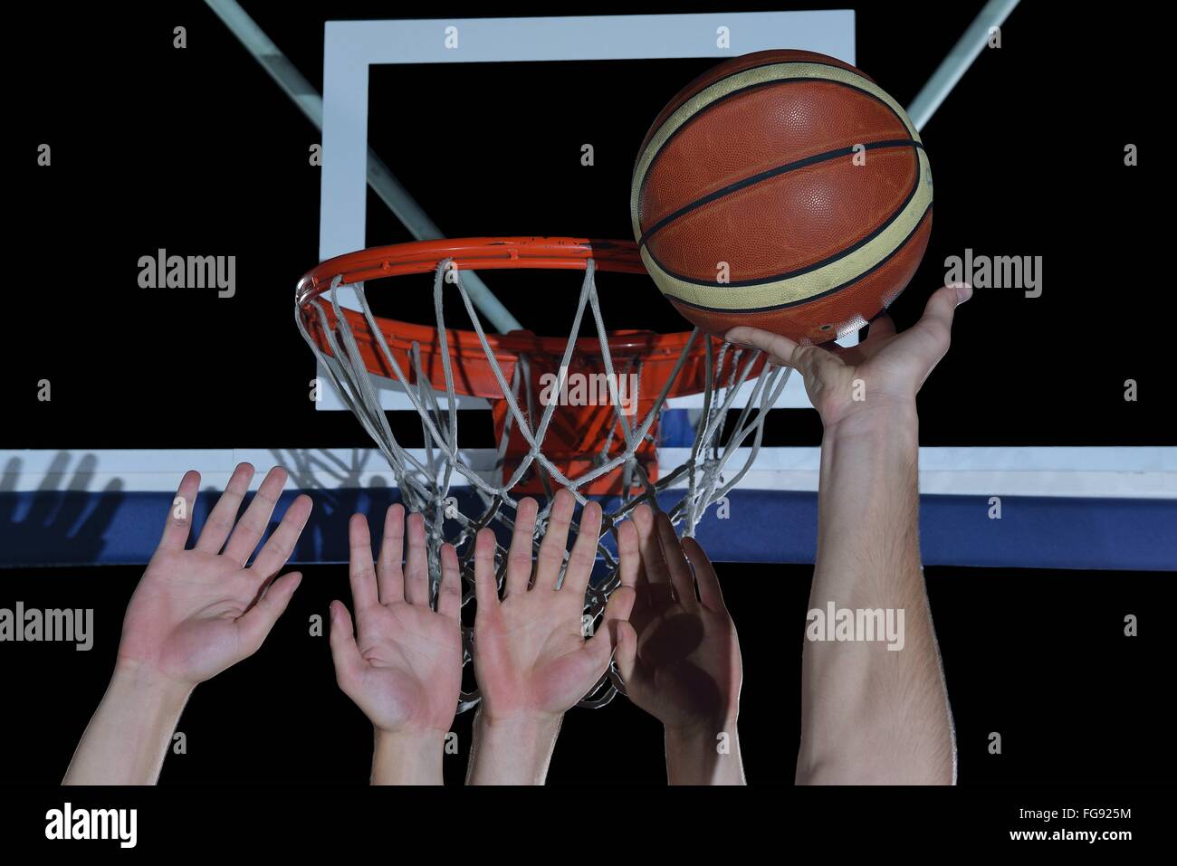 basketball player in action Stock Photo - Alamy
