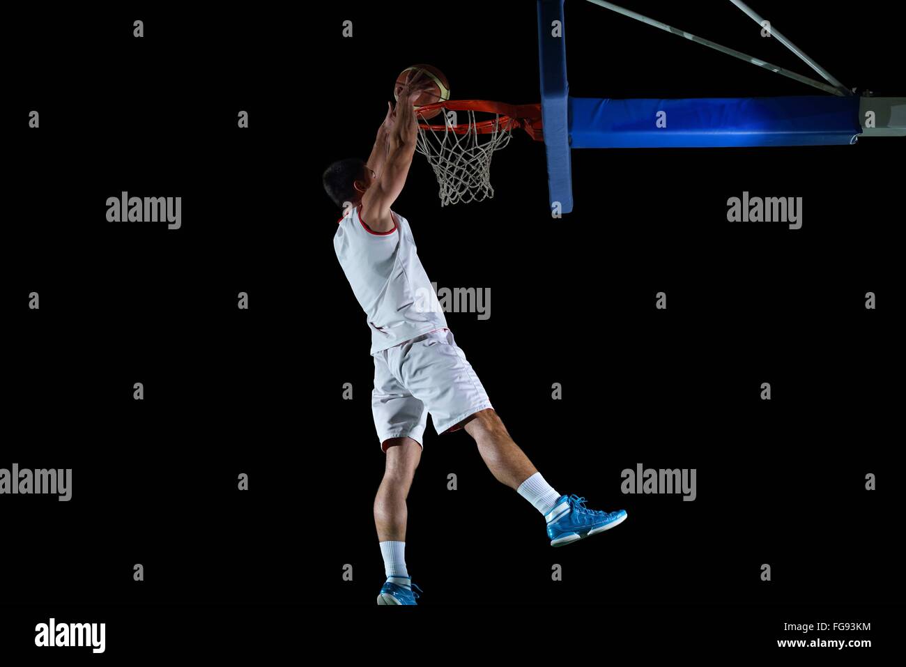 basketball player in action Stock Photo Alamy
