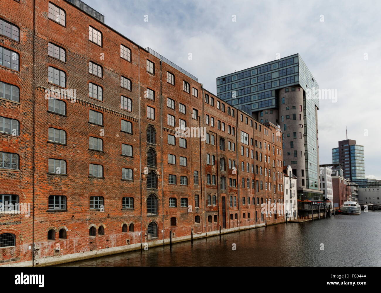 geography / travel, Germany, Hamburg, Harburg, Binnenhafen, Additional-Rights-Clearance-Info-Not-Available Stock Photo
