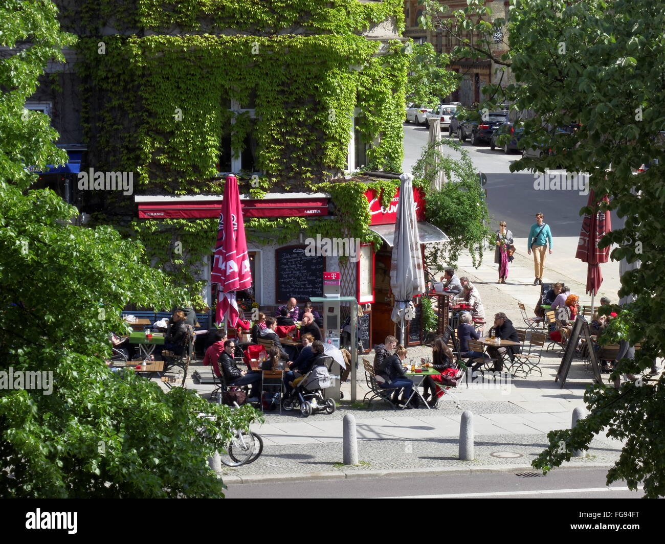 geography / travel, Germany, Berlin, Seenefelder Platz, Prenzlauer Berg, Additional-Rights-Clearance-Info-Not-Available Stock Photo