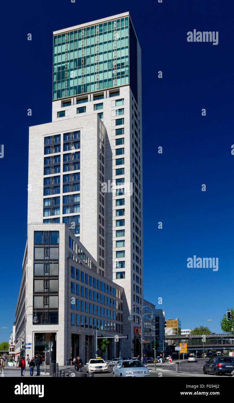 geography / travel, Germany, Berlin, Hotel Waldorf Astoria, built: 2011-2013, Hardenbergstrasse 28, Charlottenburg, Additional-Rights-Clearance-Info-Not-Available Stock Photo