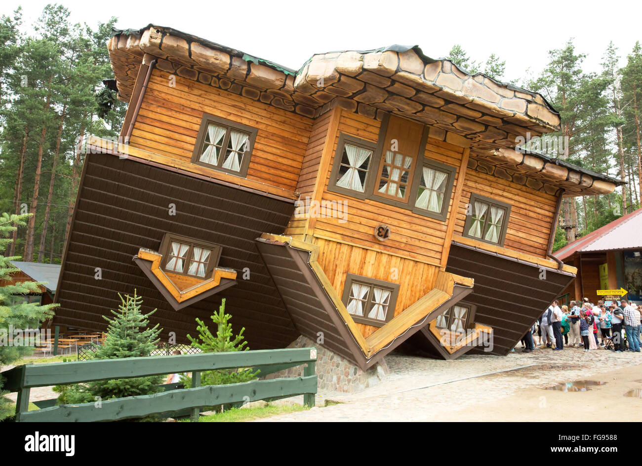Upside Down House Poland High Resolution Stock Photography and Images - Alamy