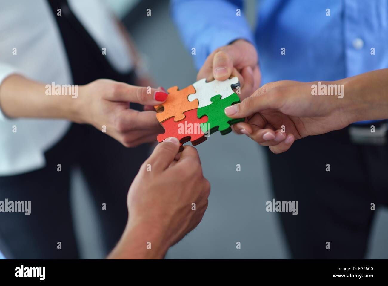 Puzzle building hi-res stock photography and images - Page 2 - Alamy