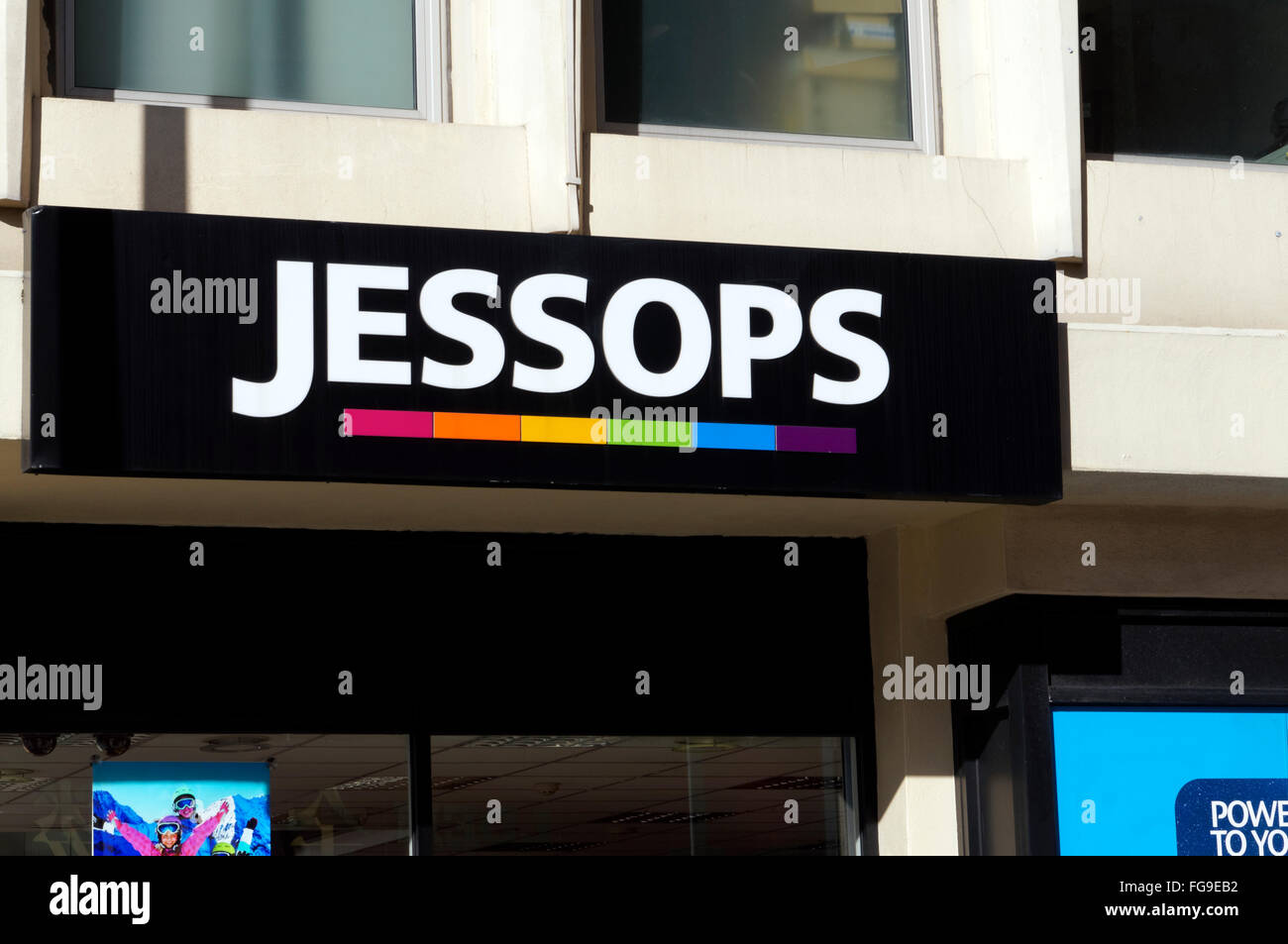 Jessops shop, Churchill Way, Cardiff City Centre, Wales Stock Photo Alamy