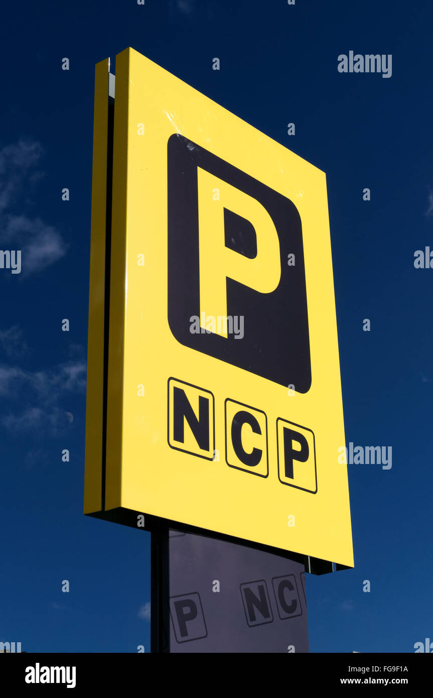 A view of the NCP car park opposite the University of South Wales in Cardiff  city centre Stock Photo - Alamy