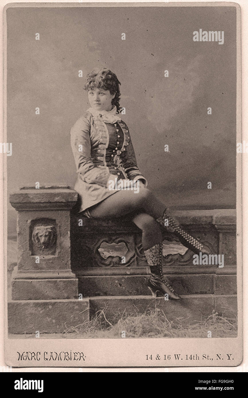 Vintage Postcards - Exotic Dancers from the 1890s Stock Photo