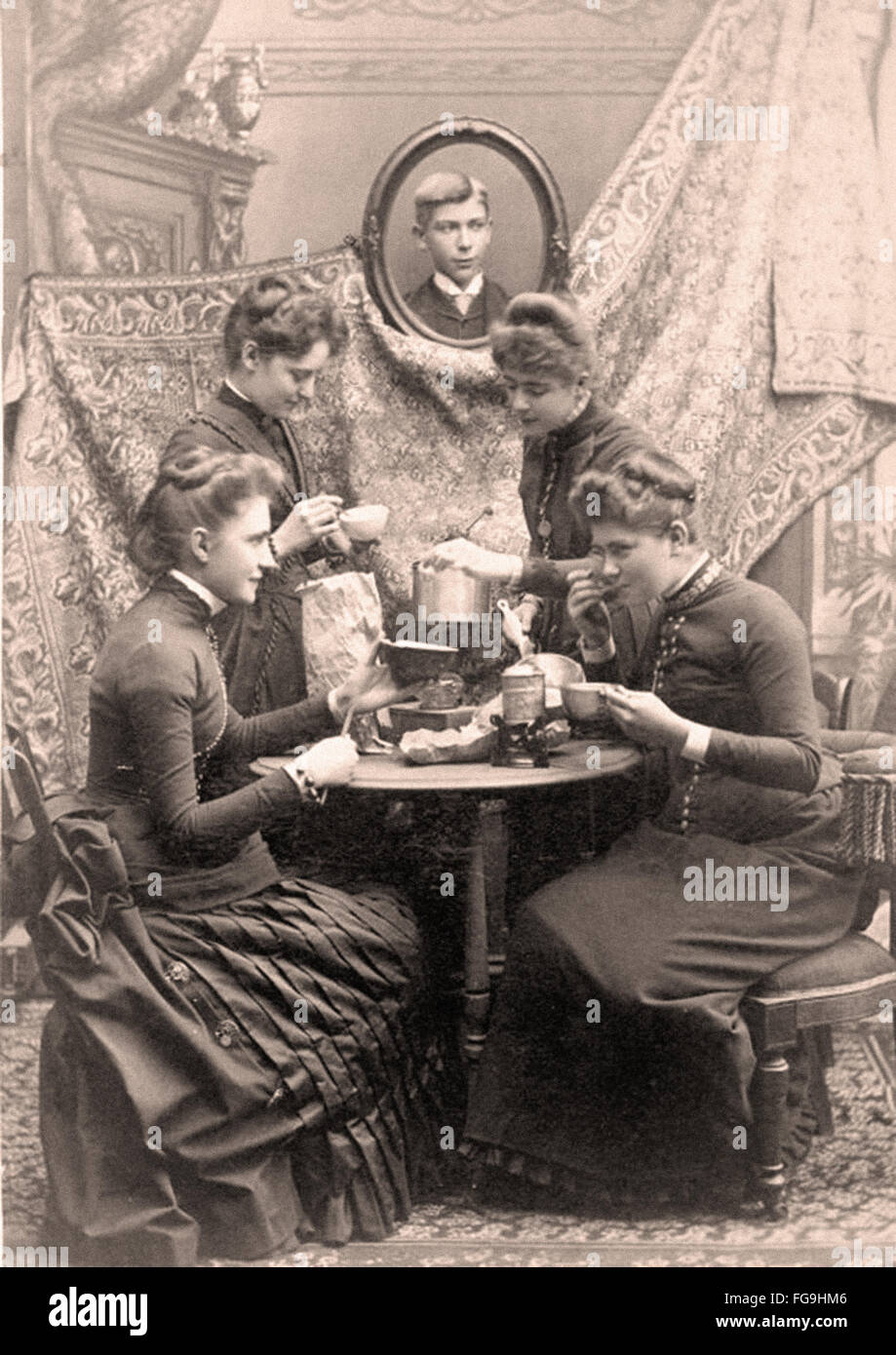 Викторианская эпоха чаепитие