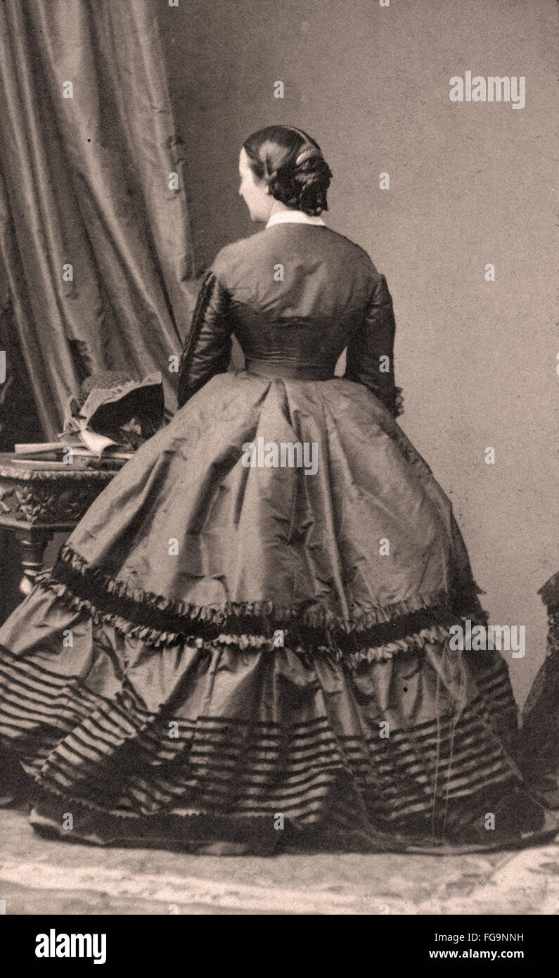 Victorian Dress Stock Photo