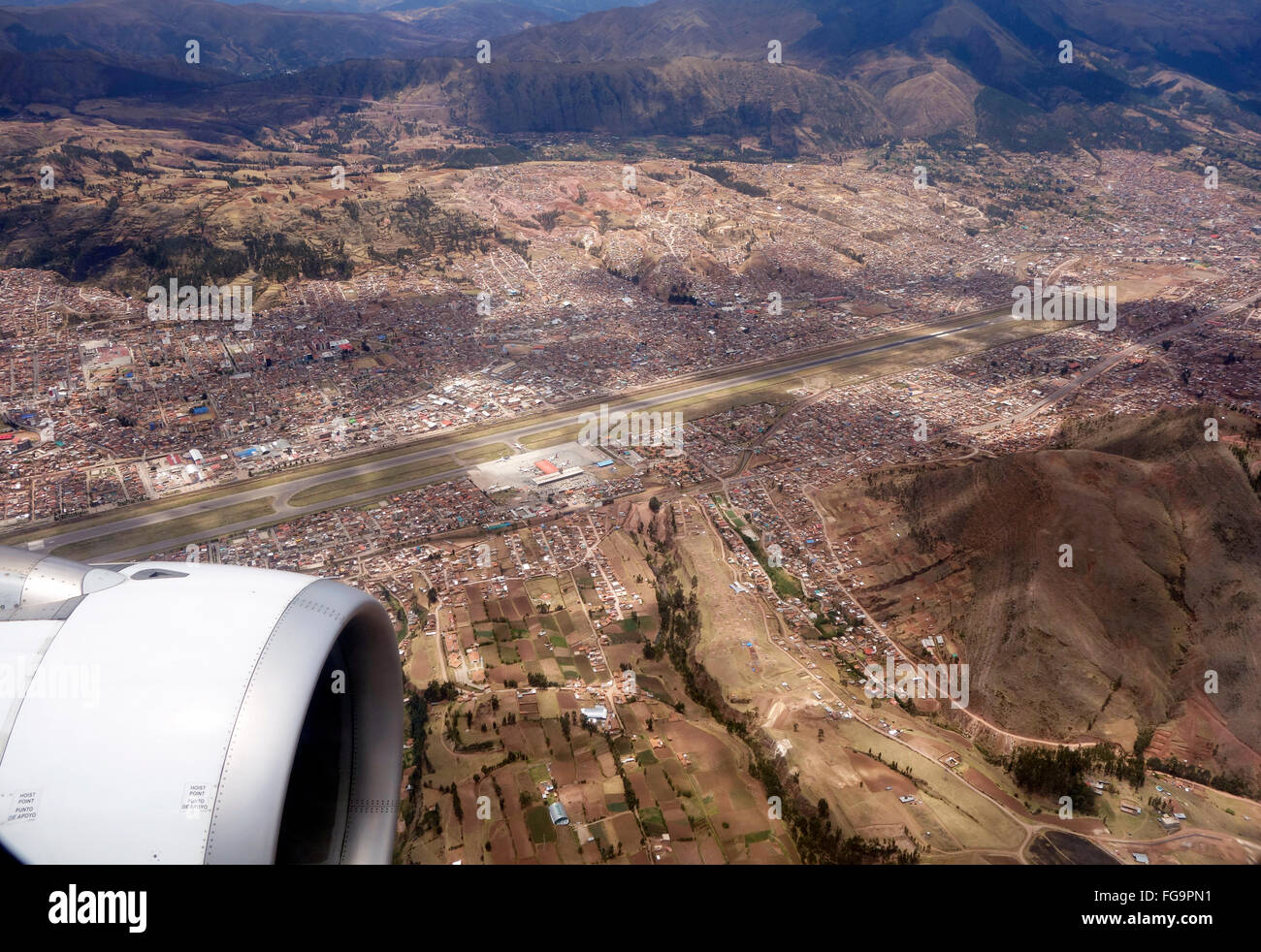 Cusco Airport Stock Photo