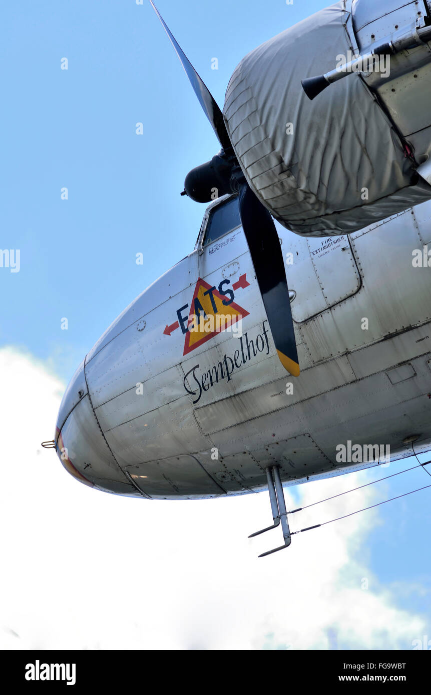 Berlin, Airlift, plane Stock Photo Alamy